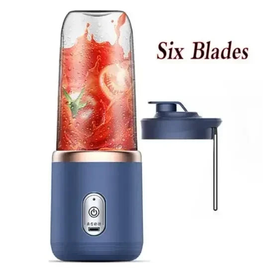 Portable Electric Mini Fruit Juice Blender