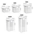 Kitchen Grain Storage Organizer Jar Set