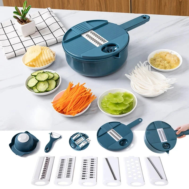 Multi-Functional Vegetable Cutter Kitchen Tool