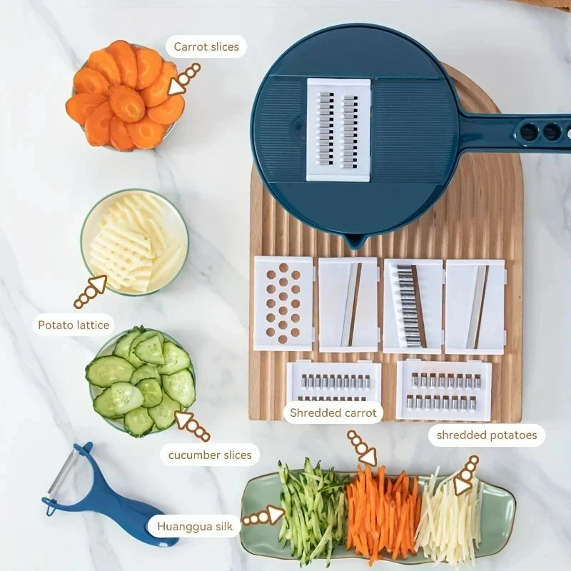 Multi-Functional Vegetable Cutter Kitchen Tool