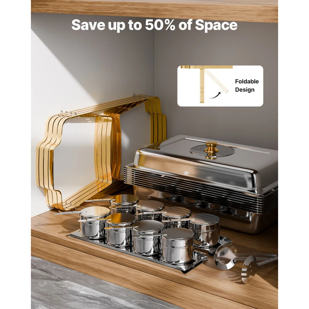 Stainless Steel Chafing Dish Buffet Set