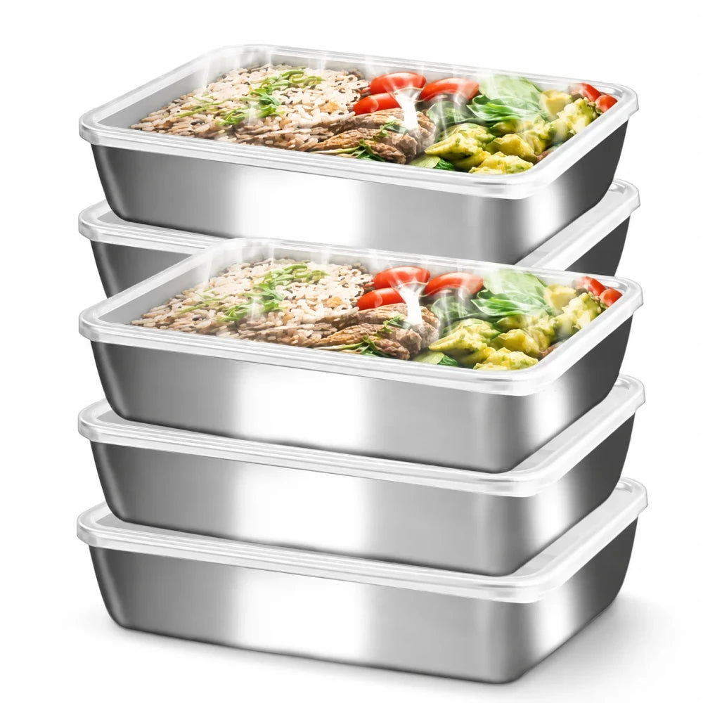 Stainless Steel Fridge Storage Container