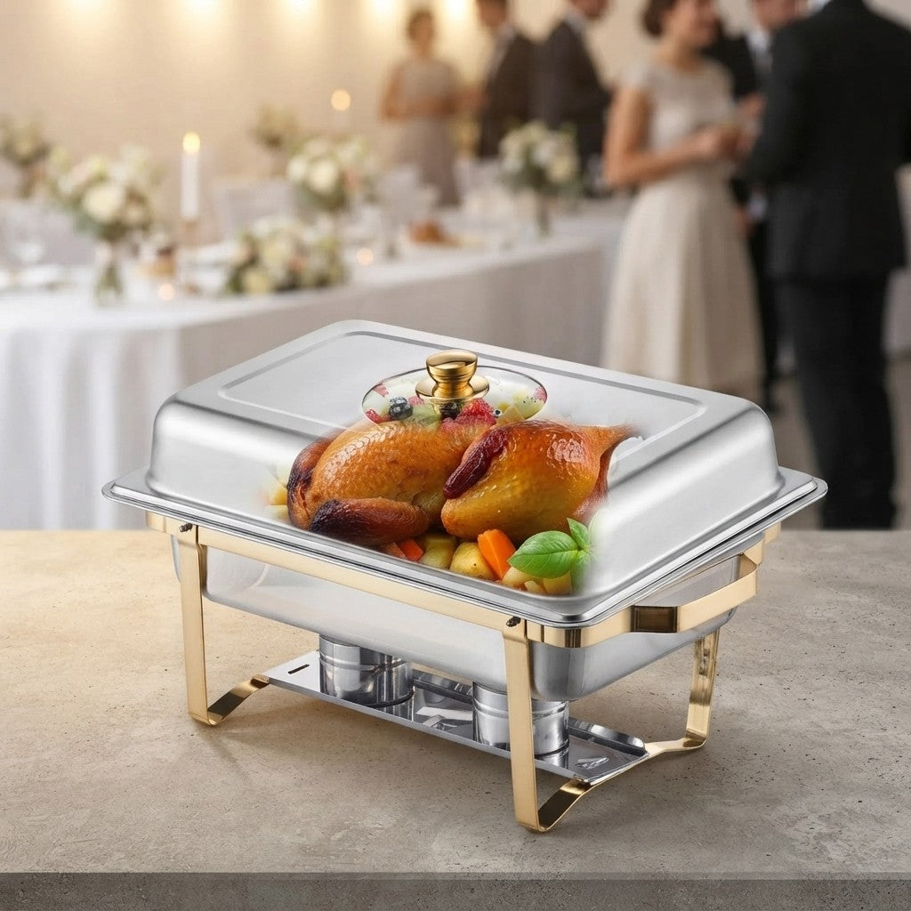 Stainless Steel Chafing Dish Buffet Set